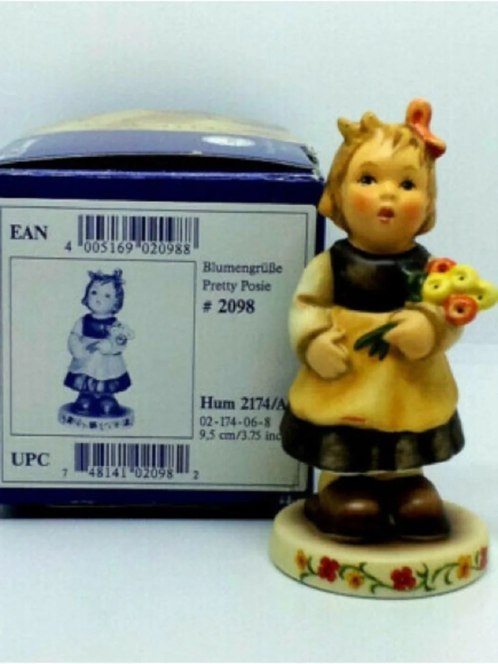 HUMMEL GOEBEL "Pretty Posie", Special Edition with Original Box!